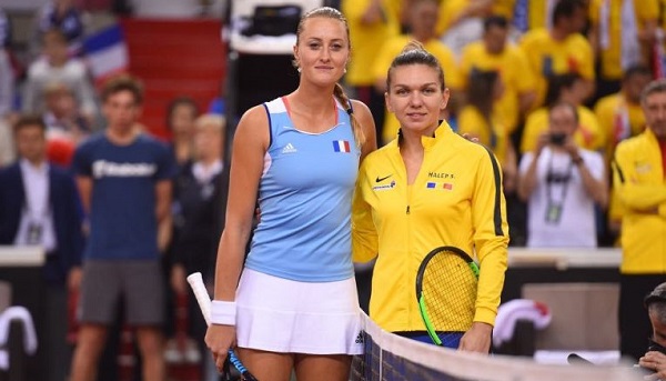Simona Halep vs Kristina Mladenovic