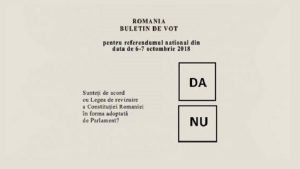 Referendumul din octombrie 2018 – Exit Poll